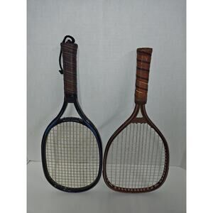 Leach Vintage Racquetball Sport Racket Set of 2 Graphite Outlaw & Free Spirit